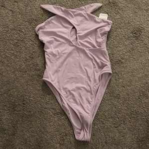 Strapless one piece